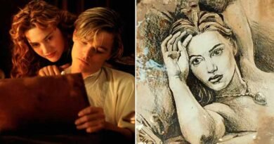 ¿Quién dibujó a Rose en Titanic?