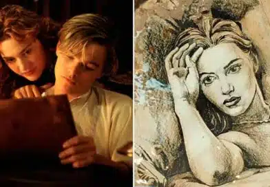 ¿Quién dibujó a Rose en Titanic?