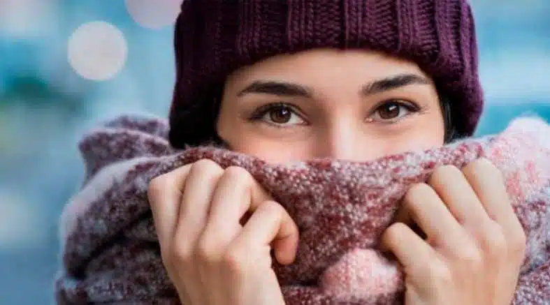 el frío las mujeres