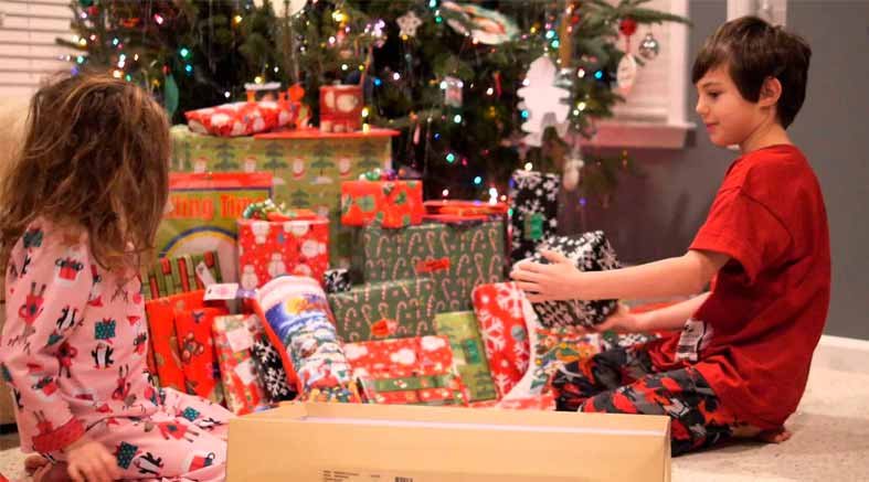 ¿Los niños necesitan tantos regalos? 1 regalos