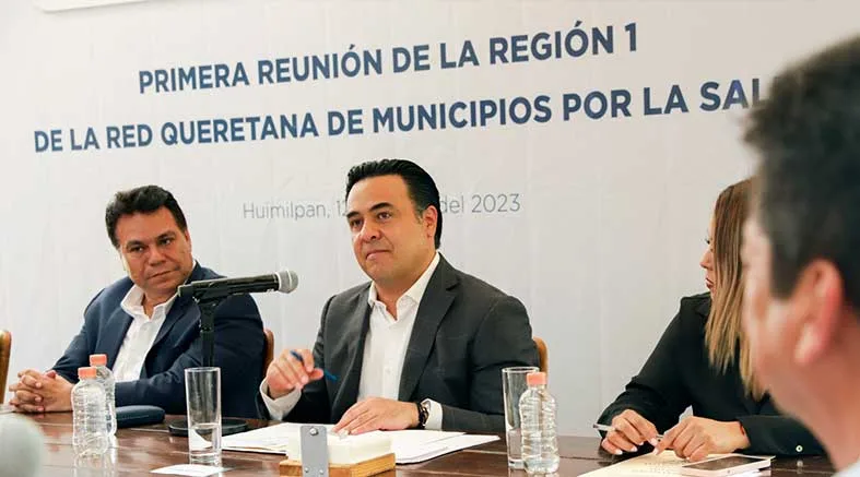 Sesiona Red Queretana de Municipios por la Salud 1 Red