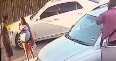 Una embarazada