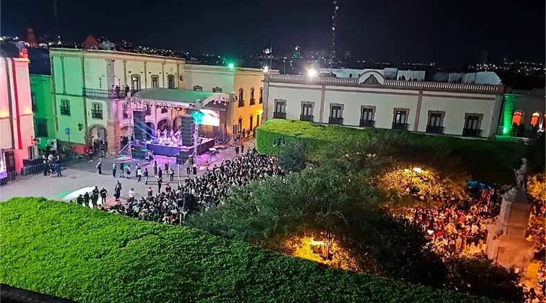 durante celebraciones