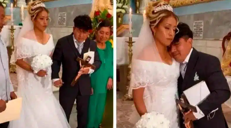 Novio llega a su boda completamente borracho 1 completamente borracho