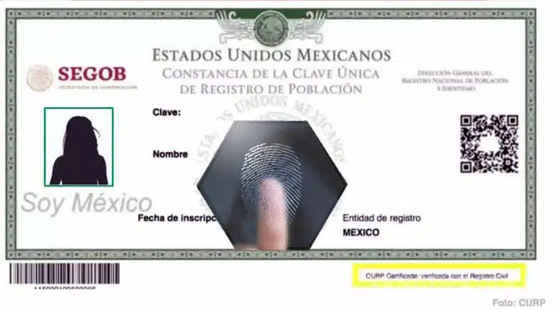 El CURP