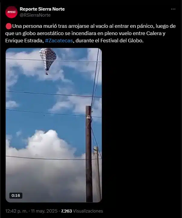 Accidente en