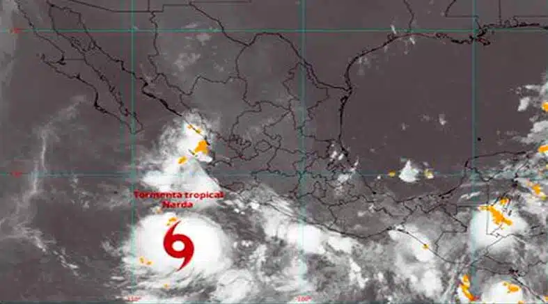Tormenta tropical “Narda”: Trayectoria hoy 23 de septiembre 1 Tormenta