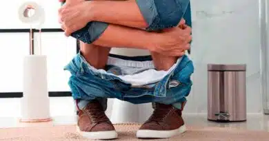 en el baño