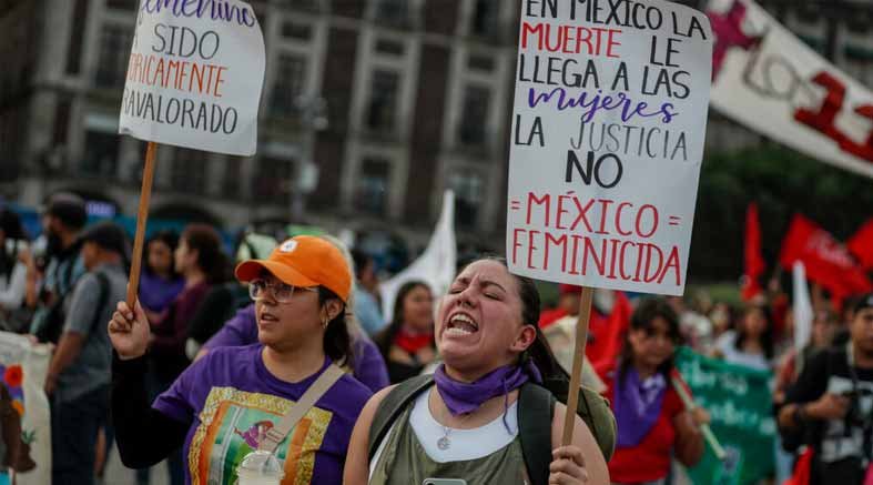 Mexicanas exigen un alto a la violencia: '¡No llegamos todas!' 1 Mexicanas