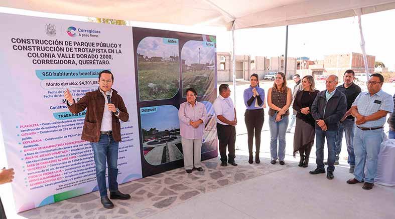 Chepe Guerrero inaugura el parque de la colonia Valle Dorado 2000 1 Chepe
