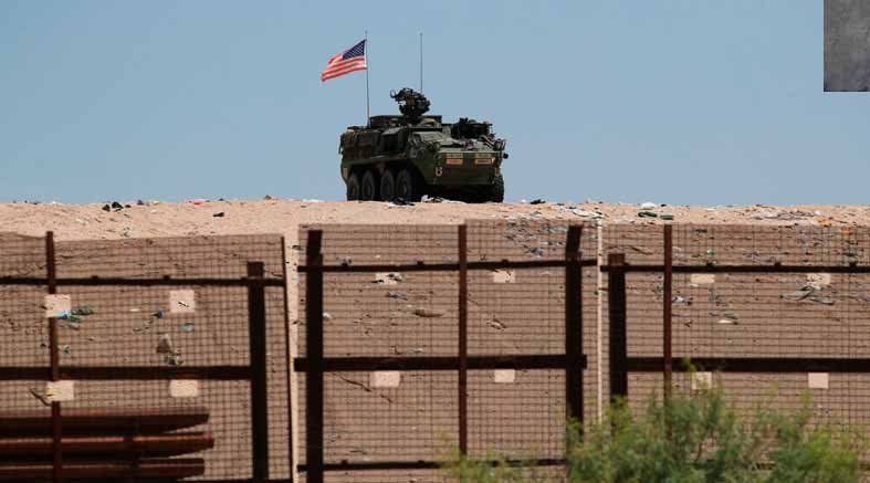 Trump considera obligar a la OTAN a proteger la frontera con México 1 Trump