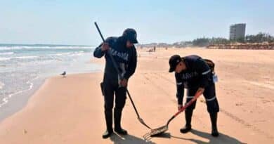 Derrame de hidrocarburo ocurrido en Tabasco llega a Tamaulipas Derrame