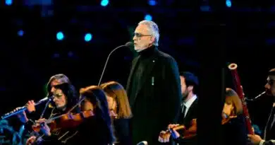 Andrea Bocelli ofrecerá un concierto gratuito en la CDMX Andrea Bocelli