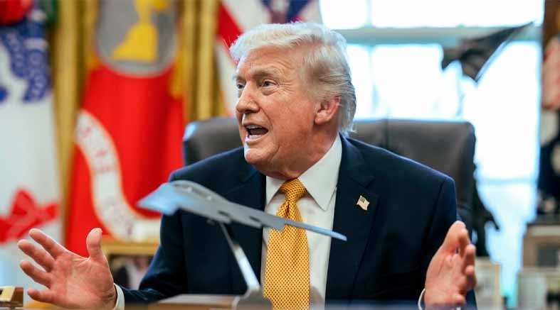 Trump amenaza con aranceles a quien venda armas a Irán 1 Trump