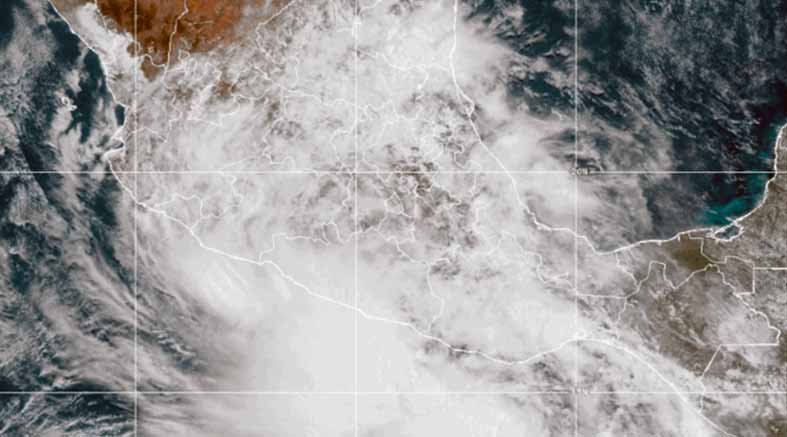 Se forma la tormenta tropical “Boris” en el Pacífico mexicano 1 Se forma