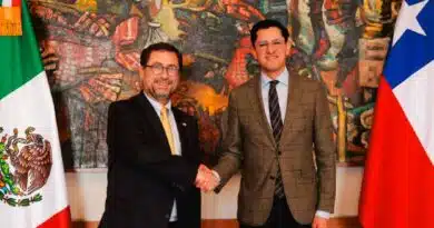 Cancilleres de México y Chile celebran la Alianza del Pacífico Cancilleres