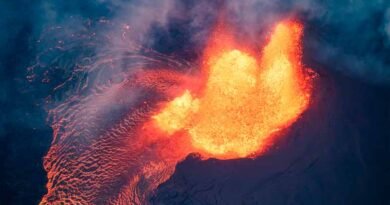 El volcán Kilauea vuelve a entrar en erupción El volcán
