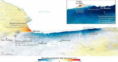 NASA revela los daños extremos del reciente doble terremoto de Venezuela NASA