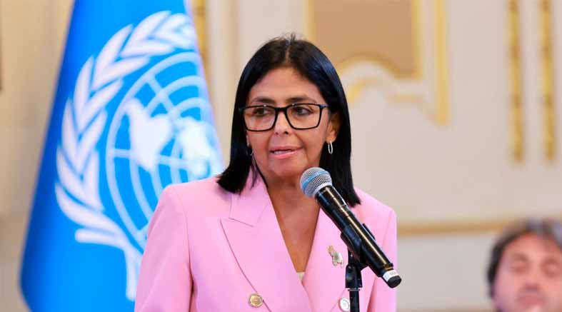 Delcy Rodríguez confirma acuerdo petrolero entre Venezuela y EE.UU. 1 Delcy Rodríguez