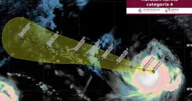 ‘Karina’ se fortalece a huracán de categoría 4 en el Pacífico Karina