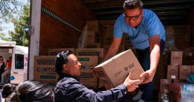 Luis Nava supervisa la jornada Contigo y tu Bebé Luis Nava