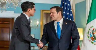 Roberto Velasco se reúne con Marco Rubio en Washington Roberto Velasco