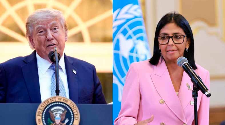 Delcy Rodríguez y Donald Trump se reúnen en Nueva York 1 Delcy Rodríguez