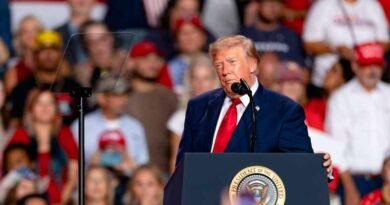 Trump llama “gordo” a un manifestante Trump